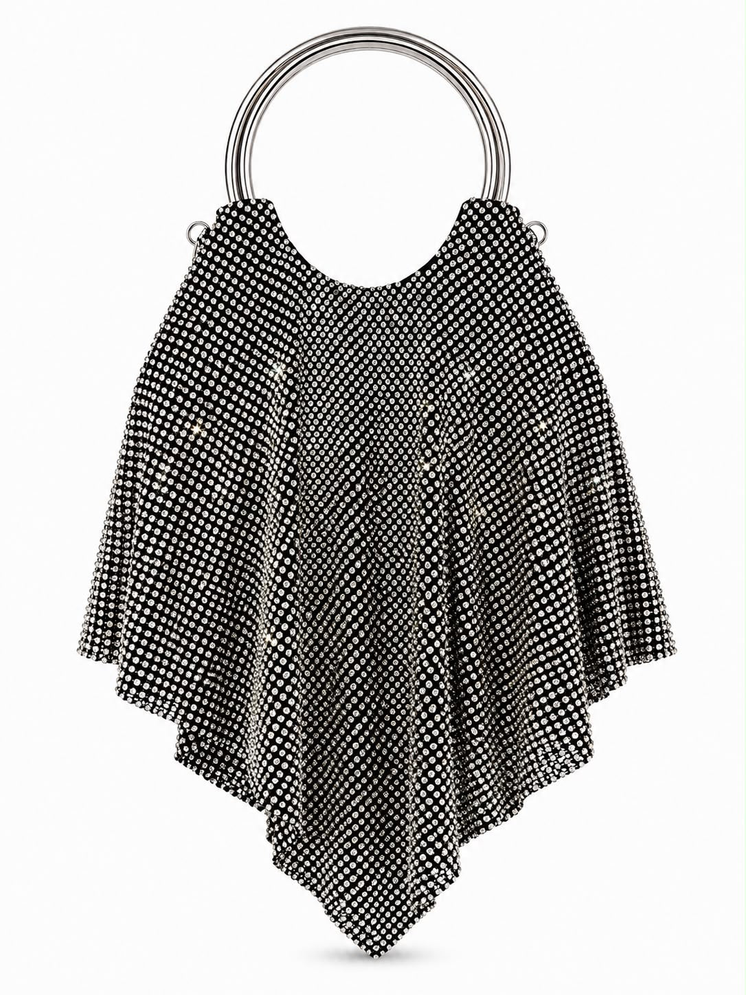 Bolso Crystal Draped Luxe