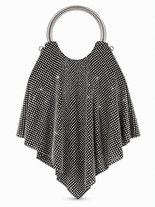 Bolso Crystal Draped Luxe