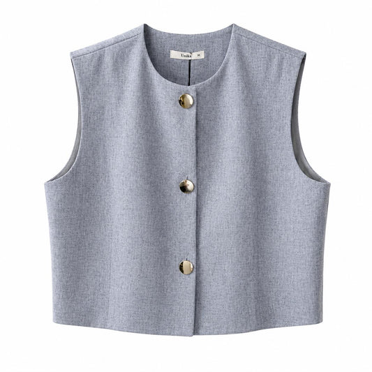 Conjunto de chaleco y pantalón.
