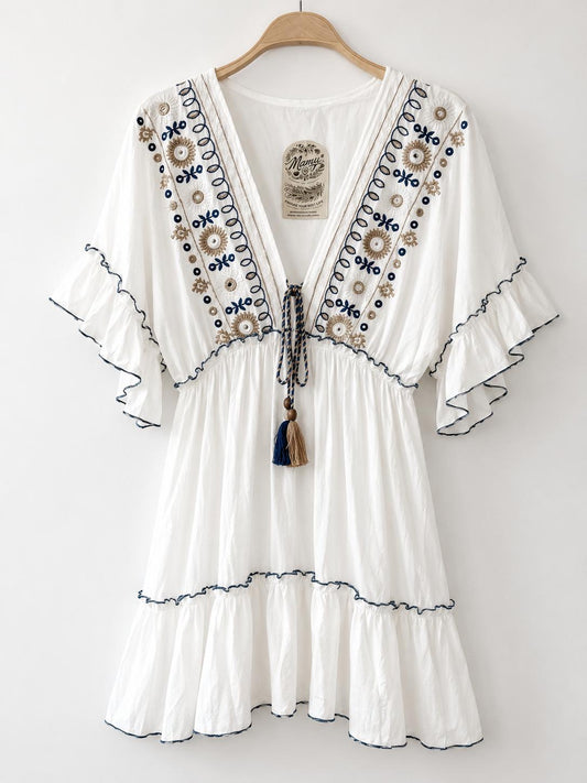 Vestido estilo bohemio.