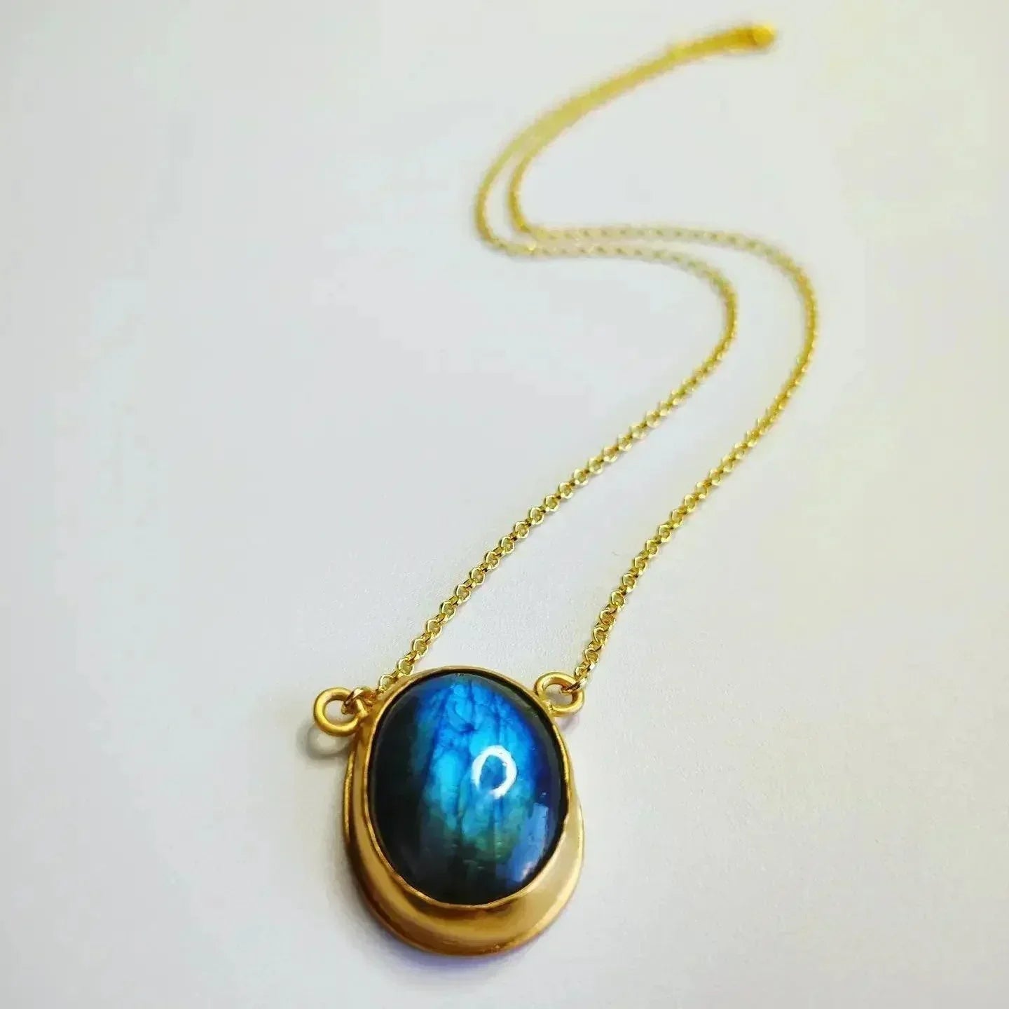 Colgante Labradorita Oval